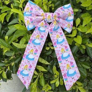 Stoney Clover Lane Alice in Wonderland Long Bow Clip